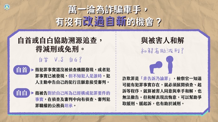 有沒有改過自新的機會