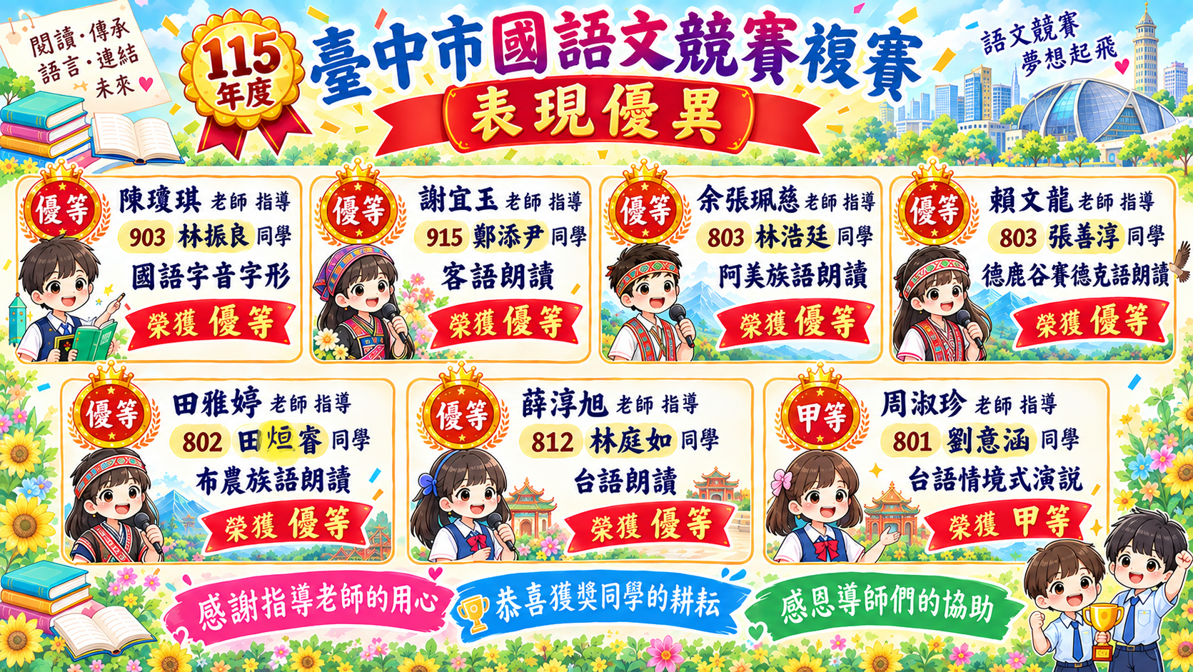 115年國語文競賽複賽